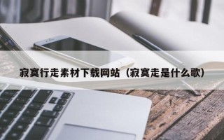 枣庄寂寞行走素材下载网站（寂寞走是什么歌）